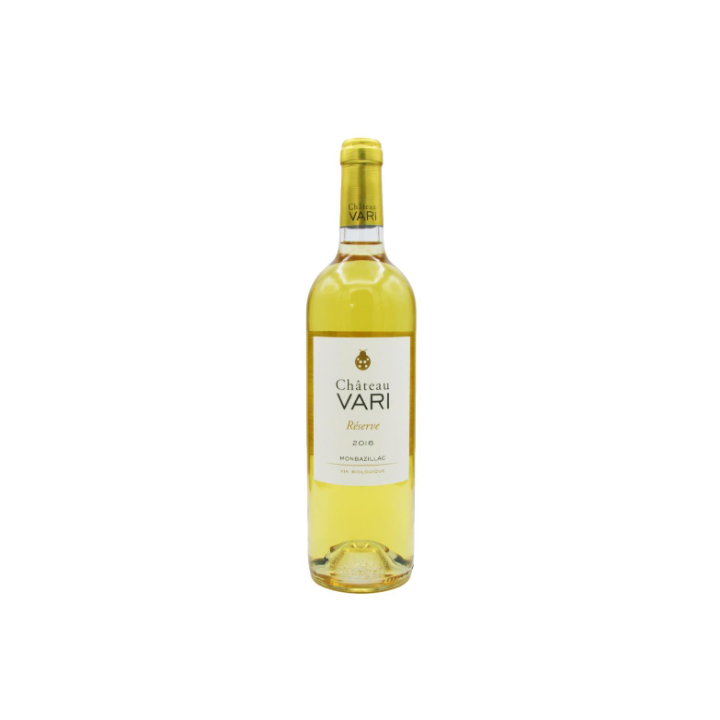 CHATEAU VARI Réserve 2015 AOC Monbazillac | Vin blanc d'exception 50cl